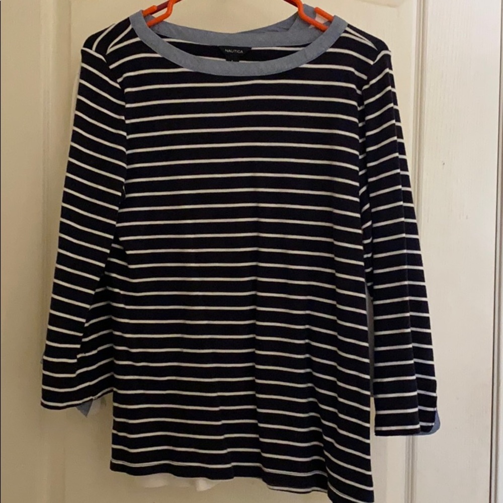 Nautica 3/4 Sleeve Tops